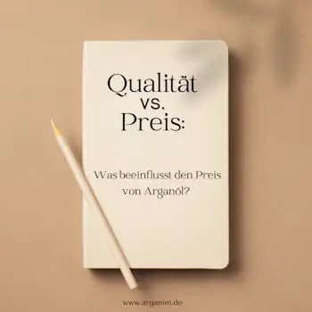 Der Preis von Arganöl wird von der Produktionsmethode, der Herkunft und der biologischen Zertifizierung beeinflusst, wobei kaltgepresstes, bio-zertifiziertes Öl aus Marokko als hochwertigstes gilt und teurer ist. Achten Sie beim Kauf auf transparente Angaben zu Herstellung und Herkunft, um Qualität zu gewährleisten und Fälschungen zu vermeiden.